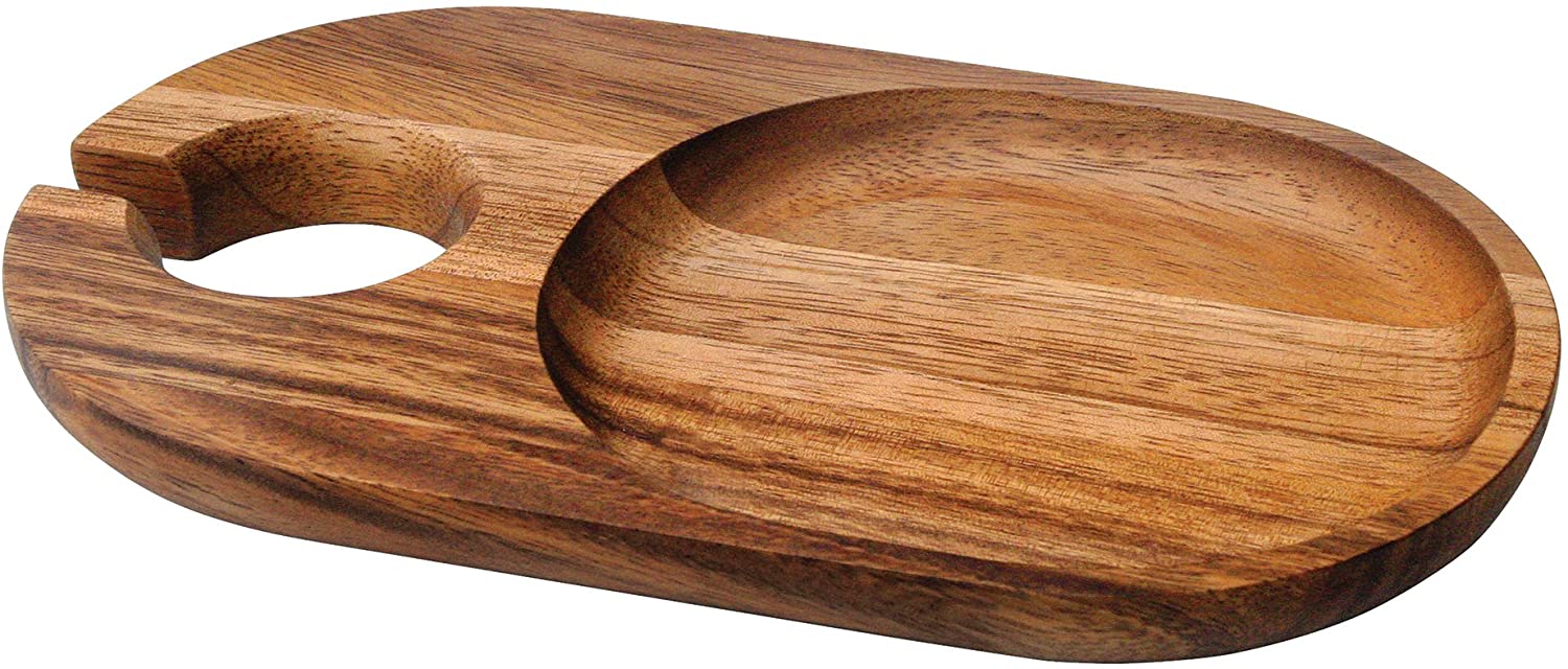 Food grade Wooden Serving Tray cocktail plates